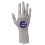 Kimtech™ STERLING Nitrile Exam Gloves, Powder-Free, X-Small, 3.5 mil Thick, 12" Long, Sterling Gray, 100/Box (KCC53137) Box of 100