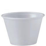 SOLO® Portion Containers, 2.5 oz, Translucent, 2,500/Carton (SCCP250N) Case of 2500