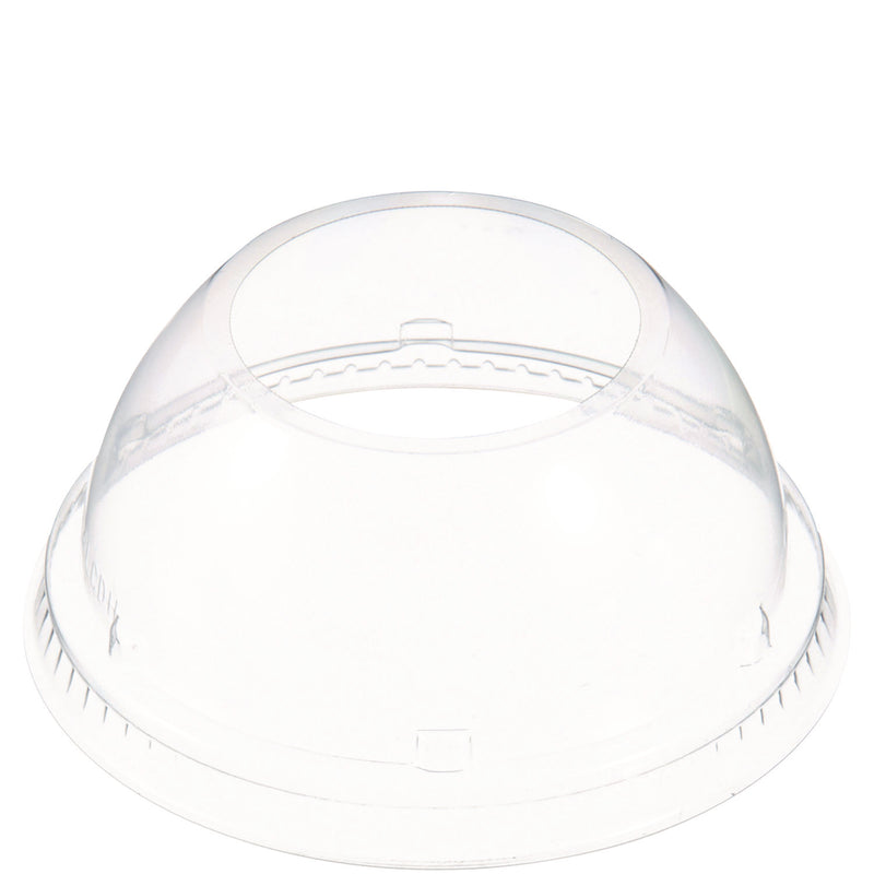 Dart® Dome-Top Sundae/Cold Cup Lids, Fits 12 oz to 24 oz Cups, Clear, 1,000/Carton (DCC16LCDHX) Case of 1000