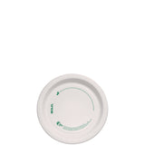 SOLO® Compostable Paper Dinnerware, ProPlanet Seal, Plate, 6" dia, White, 1,000/Carton (SCCMP6PLANET) Case of 1000