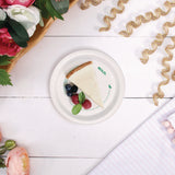 SOLO® Compostable Paper Dinnerware, ProPlanet Seal, Plate, 6" dia, White, 1,000/Carton (SCCMP6PLANET) Case of 1000