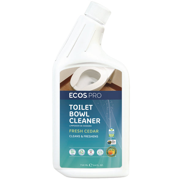 ECOS® PRO Toilet Bowl Cleaner, Fresh Cedar Scent, 24 oz Squeeze Bottle, 6/Carton (EOPPL97036CT) Case of 6
