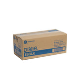 Dixie® Slim Unwrapped Plastic Straws, 8", Plastic, Black 500/Box, 10 Boxes/Carton (DXES8BLK) Case of 5000