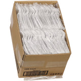 Pactiv Evergreen Fieldware Cutlery, Individually Wrapped, Fork, White, 1,000/Carton (PCTFKFWCH) Case of 1000