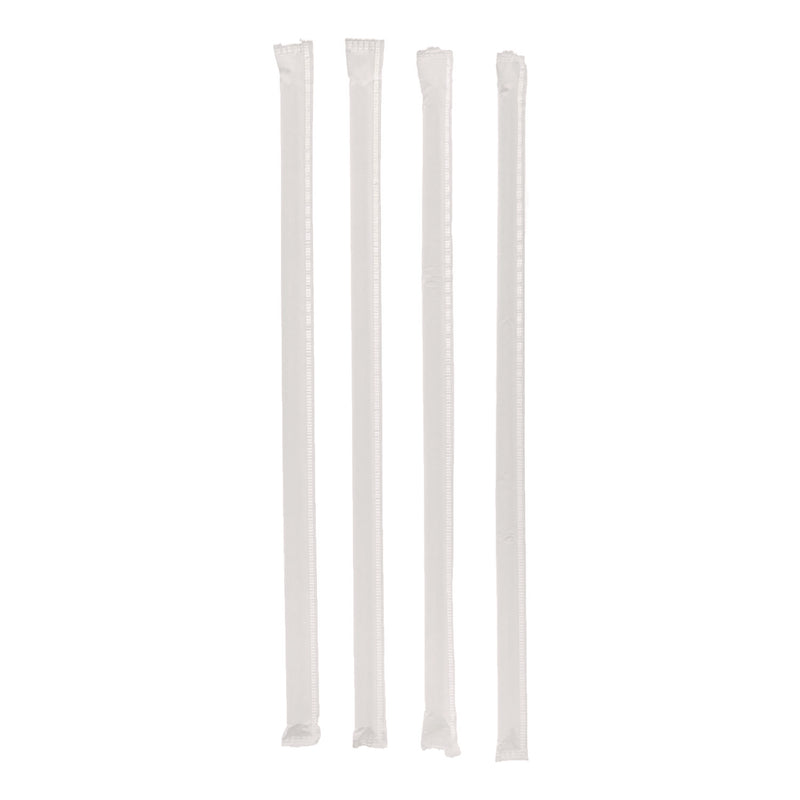 Pactiv Evergreen Giant Paper-Wrapped Straw, 10.25", Translucent, 1,800/Carton (PCTYSTWG1026) Case of 1800