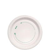 SOLO® Compostable Paper Dinnerware, ProPlanet Seal, Plate, 8.5" dia, White, 125/Pack (SCCMP9PLANETPK) Pack of 125