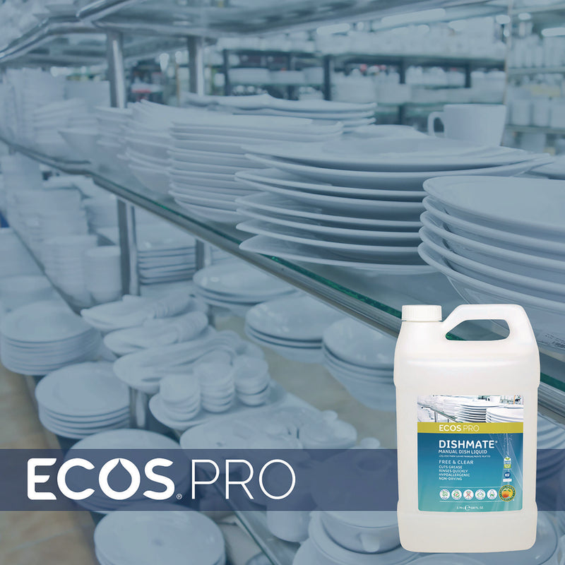 ECOS® PRO Dishmate Manual Dish Liquid, 128 oz Bottle (EOPPL972104EA) Each