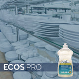 ECOS® PRO Dishmate Manual Dish Liquid, Free and Clear, 25 oz Squeeze Bottle, 6/Carton (EOPPL97216CT) Case of 6