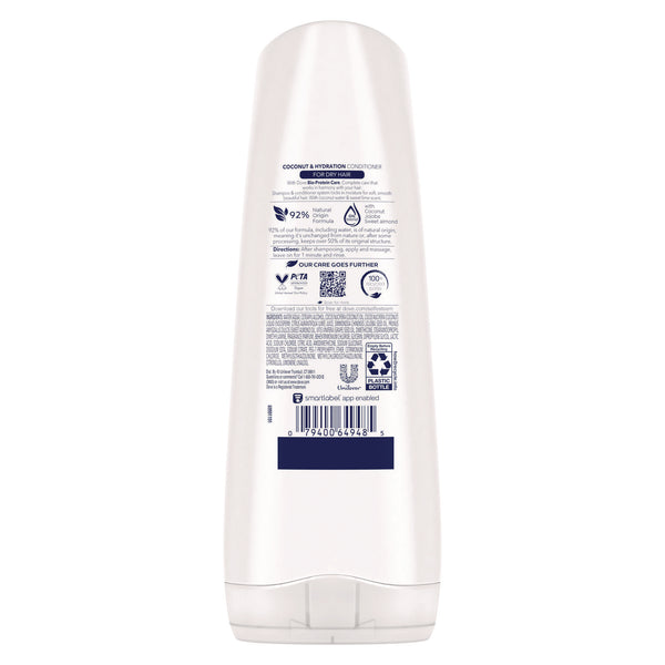 Dove® Coconut Conditioner, 12 oz Bottle, 6/Carton (UNI69795720) Case of 6