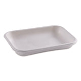Eco-Products® WorldView Vanguard Rectangular Container, 12 oz, 7 x 4.75 x 1, Sugarcane Fiber, White, 400/Carton (ECOEPSCRC12NFA) Case of 400