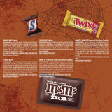 MARS Mixed Chocolate Variety, Halloween Bundle, Chocolate, Two Bags, 155 Pieces (GRR60004106) Each