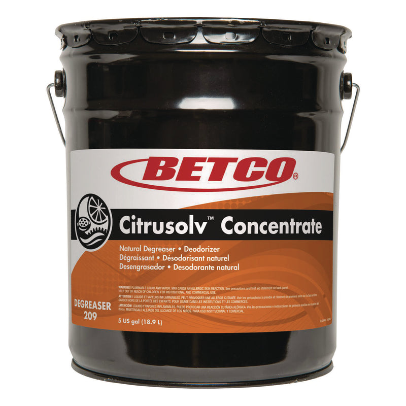 Betco® Citrusolv Concentrate Natural Degreaser, 5 gal Pail (BET2090500) Each