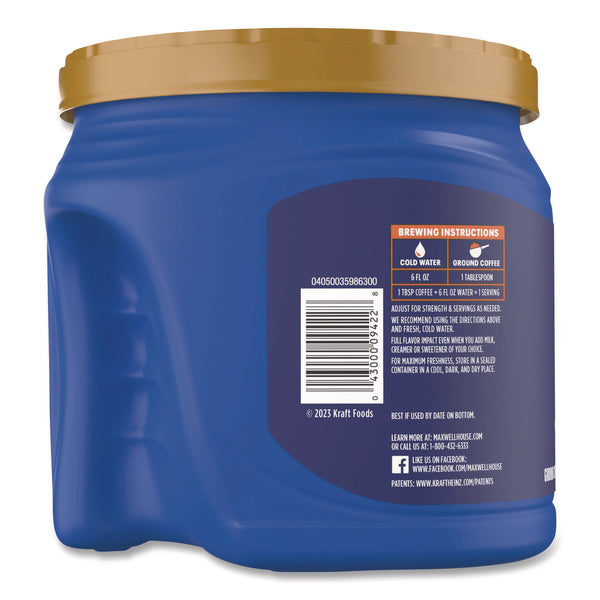 Maxwell House® Coffee, Original Roast, 27.5 oz Canister (MWH09422) Each