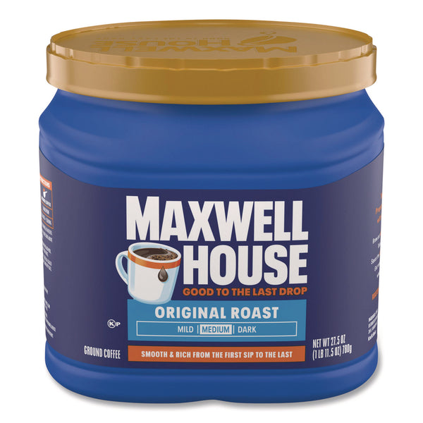 Maxwell House® Coffee, Original, 27.5 oz Canister, 6/Carton (MWH09422CT) Case of 6