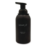 SOAP2O Eco Glass Bottle Soap Dispenser, 350 mL, Black (SZOS2OMD350BDEA) Each