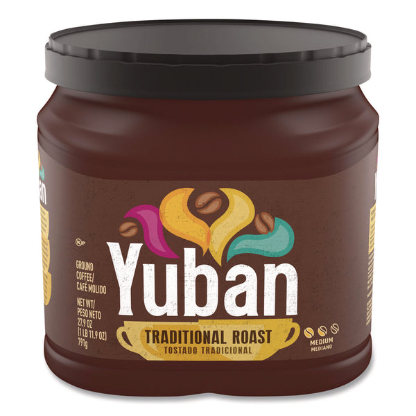 Yuban® Original Premium Coffee. Traditional, 27.9 oz Canister, 6/Carton (YUB09410CT) Case of 6