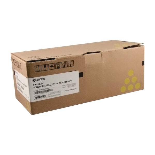 Kyocera TK152Y Toner, 6,000 Page-Yield, Yellow (KYOTK152Y) Each