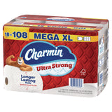 Charmin Ultra Strong Bathroom Tissue, Septic Safe, 2-Ply, White, 363 Sheets/Roll, 18 Rolls/Pack (PGC04308) Each