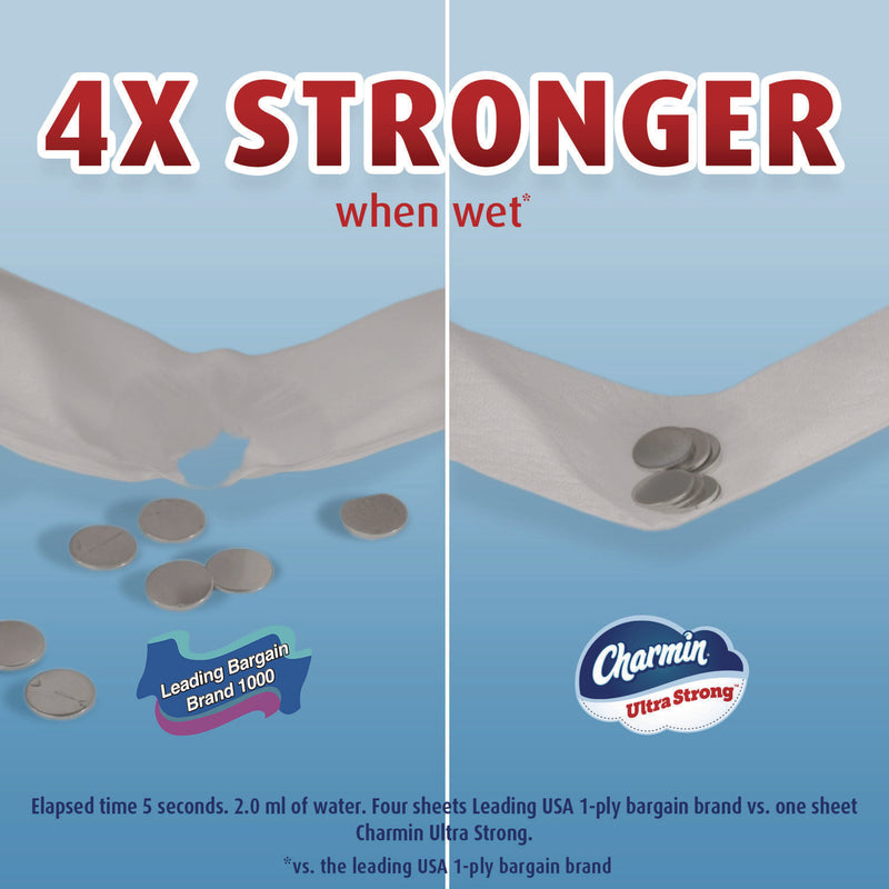 Charmin Ultra Strong Bathroom Tissue, Septic Safe, 2-Ply, White, 363 Sheets/Roll, 18 Rolls/Pack (PGC04308) Each