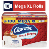 Charmin Ultra Strong Bathroom Tissue, Septic Safe, 2-Ply, White, 363 Sheets/Roll, 18 Rolls/Pack (PGC04308) Each