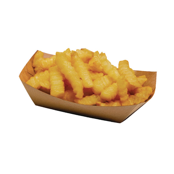 Bagcraft ToGo EcoCraft Food Tray, 1 lb Capacity, Natural, Paper, 1,000/Carton (BGC300696) Case of 1000
