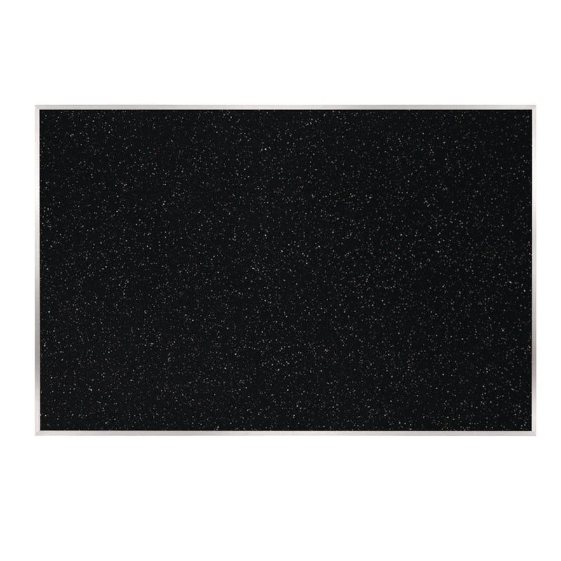 Ghent Recycled Bulletin Board, 87.91 x 48.5, Confetti Surface, Satin Aluminum Frame (GHEATR47CF) Each