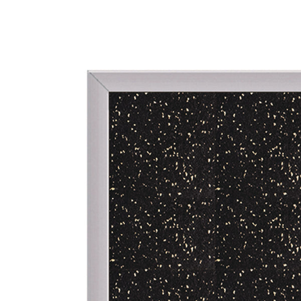 Ghent Recycled Bulletin Board, 87.91 x 48.5, Tan Speckled Surface, Satin Aluminum Frame (GHEATR47TN) Each