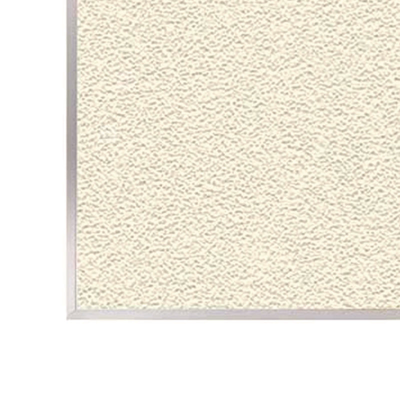 Ghent Vinyl Bulletin Board with Aluminum Frame, 87.91" x 48.5", Ivory Surface, Satin Aluminum Frame (GHEAV47185) Each