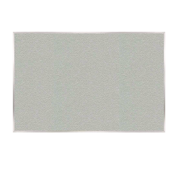 Ghent Vinyl Bulletin Board with Aluminum Frame, 87.91" x 48.5", Silver Surface, Satin Aluminum Frame (GHEAV47193) Each