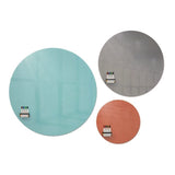 Ghent Coda Low Profile Circular Magnetic Glassboard, 48 x 48, Smoke Surface (GHECDAGM48SK) Each