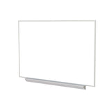 Ghent M1 Porcelain Magnetic Whiteboard with Box Tray, 87.91 x 51.25, White Surface, Satin Aluminum Frame (GHEA2M47) Each