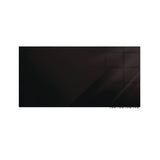 Ghent Aria Low-Profile Frameless Magnetic Glassboard, 96" x 48", Black Surface (GHEARIASM48BK) Each