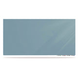 Ghent Aria Low-Profile Frameless Magnetic Glassboard, 96" x 48", Denim Blue Surface (GHEARIASM48DM) Each