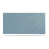 Ghent Aria Low-Profile Frameless Magnetic Glassboard, 120" x 48", Denim Blue Surface (GHEARIASM410DM) Each