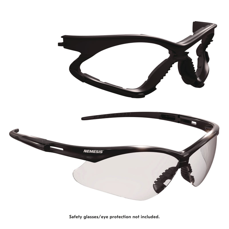 KleenGuard™ Nemesis Foam Gasket Attachable Eyewear Accessory, Black, 24/Carton (KCC55957) Case of 24