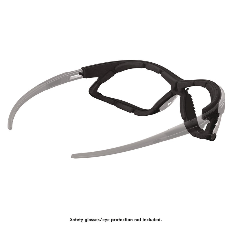 KleenGuard™ Nemesis Foam Gasket Attachable Eyewear Accessory, Black, 24/Carton (KCC55957) Case of 24