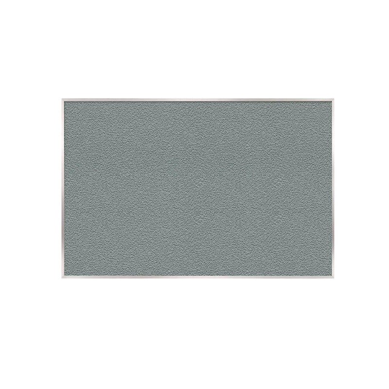 Ghent Vinyl Bulletin Board with Aluminum Frame, 87.91" x 48.5", Stone Surface, Satin Aluminum Frame (GHEAV47199) Each