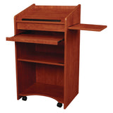 Oklahoma Sound® Aristocrat Non-Sound Lectern, 25 x 20 x 46, Cherry (NPS600CH) Each