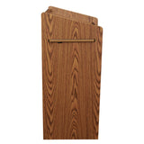 Oklahoma Sound® Aristocrat Non-Sound Lectern, 25 x 20 x 46, Oak (NPS600MO) Each