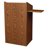 Oklahoma Sound® Aristocrat Non-Sound Lectern, 25 x 20 x 46, Oak (NPS600MO) Each
