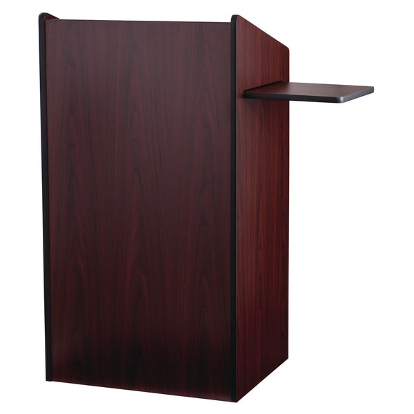 Oklahoma Sound® Aristocrat Non-Sound Lectern, 25 x 20 x 46, Mahogany (NPS600MY) Each