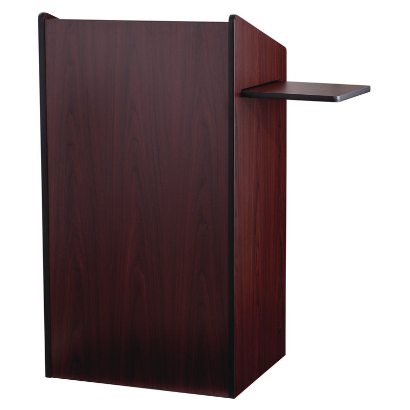 Oklahoma Sound® Aristocrat Non-Sound Lectern, 25 x 20 x 46, Mahogany (NPS600MY) Each