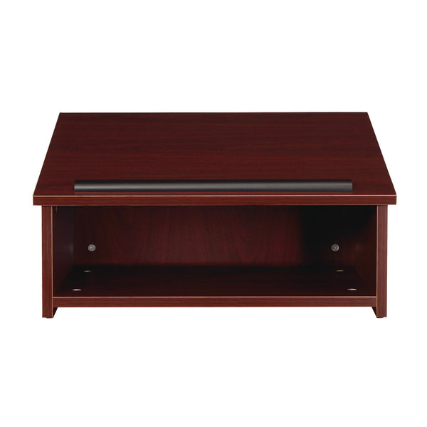 Oklahoma Sound® Tabletop Lectern, 23.75 x 19.88 x 13.75, Mahogany (NPS22MY) Each