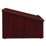 Oklahoma Sound® Tabletop Lectern, 23.75 x 19.88 x 13.75, Mahogany (NPS22MY) Each