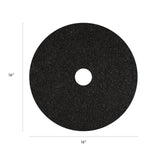 Americo® Stripping Pads, 16", Black, 5/Carton (AM7400116) Case of 5