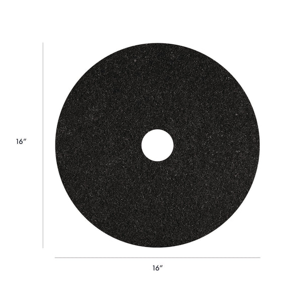 Americo® Stripping Pads, 16", Black, 5/Carton (AM7400116) Case of 5