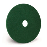 Scrubbing Pads, 13", Green, 5/Carton (AM7400313) Case of 5