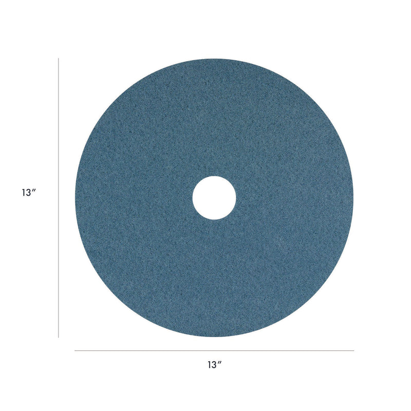 Americo® Blue Cleaner Pad, 13", Blue, 5/Carton (AM7400413) Case of 5