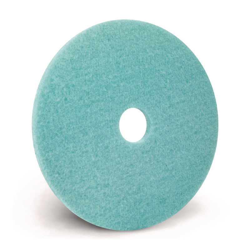 Americo® Luster Lite Burnishing Pads, 20" Diameter, Sky Blue, 5/Carton (AM7402120) Case of 5