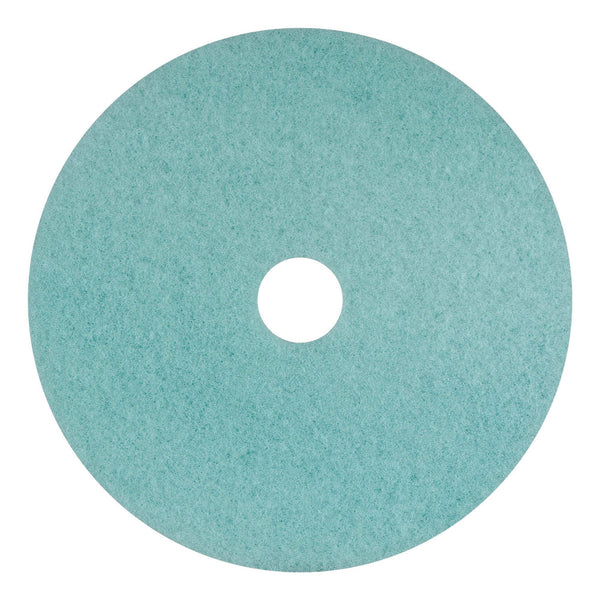 Americo® Luster Lite Burnishing Pads, 20" Diameter, Sky Blue, 5/Carton (AM7402120) Case of 5